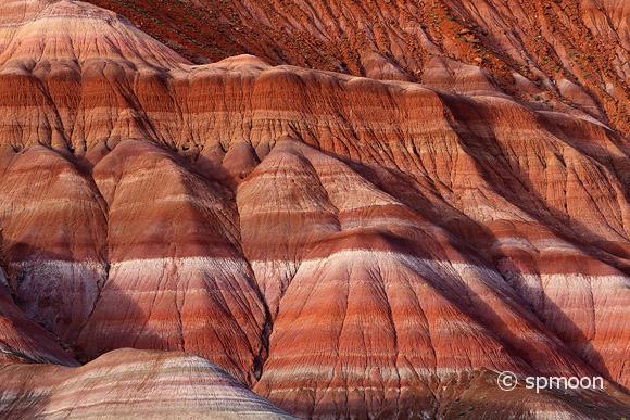 Colorful Mountains in Paria River Valley in Sunset, Grand Staircase-Escalante National Monument, Utah