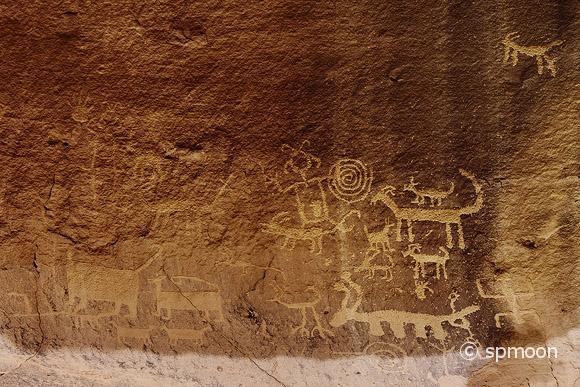Una Vida Petroglyphs, Chaco Culture National Hoistoric Park, New Mexico